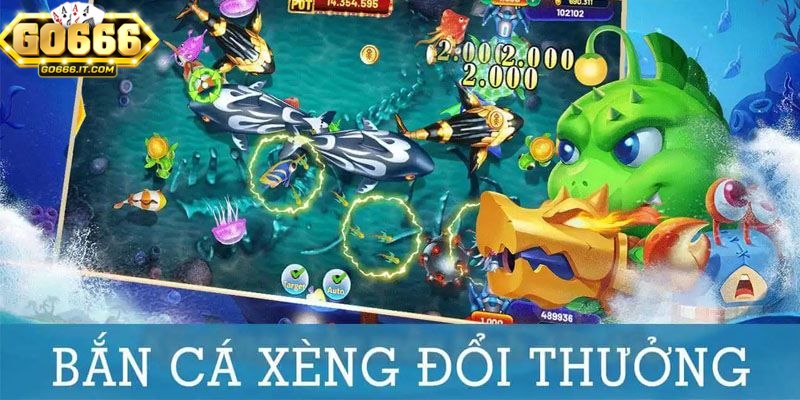 Bắn cá xèng Go666 là trò chơi thú vị và dễ chơi