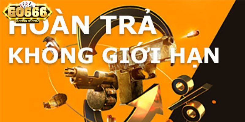 Khuyến mãi hoàn trả Go666 giúp giảm thiểu rủi ro cho người chơi
